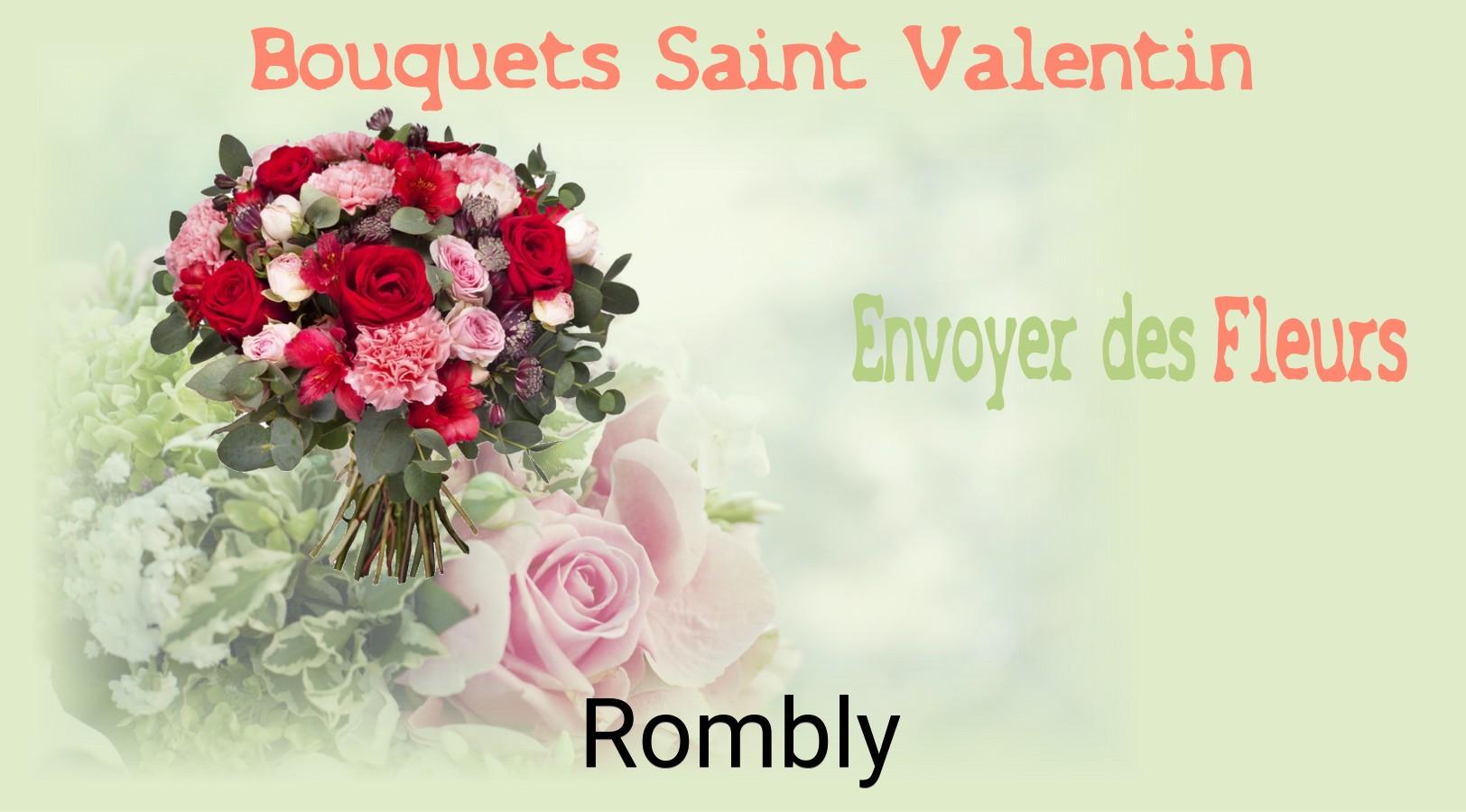 Roses de Saint-Valentin livrées à Rombly